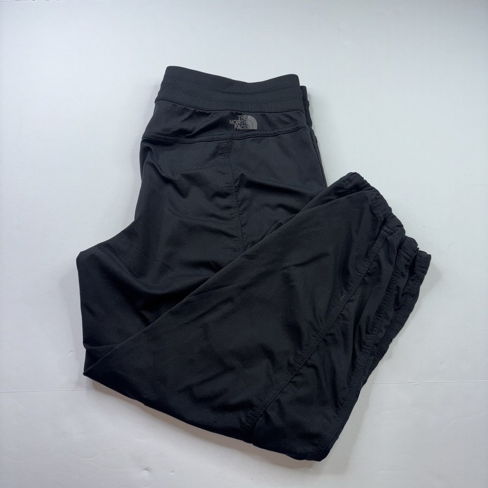 The North Face Aphrodite 2.0 Black 23" Crop Pants Women's Size L Hiking Athletic